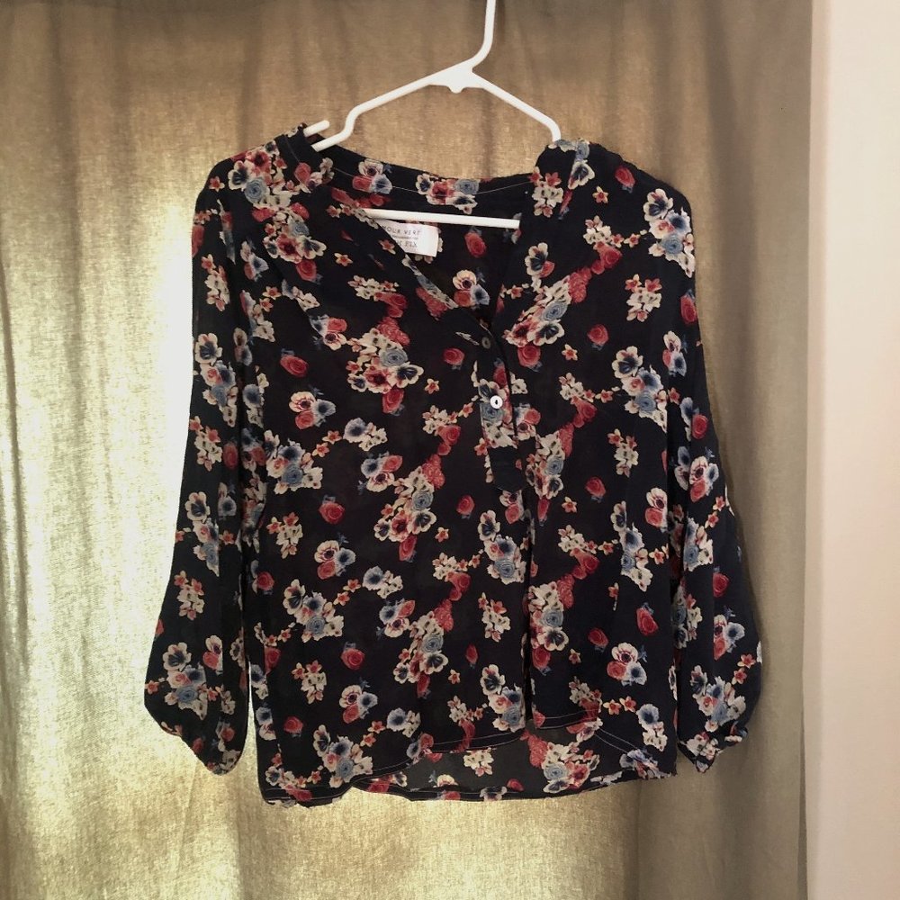 Amour Vert for Stitch Fix Silk Blouse